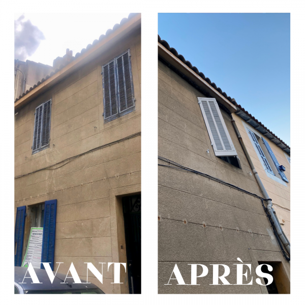 Pose de volets persiennes à Marseille par des artisans menuisiers