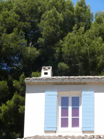 Notre fabrication de volets provençaux à Lascours