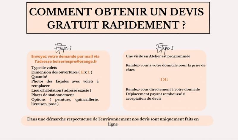 Fabrication et pose de volets dans le Sud de la France à Cassis